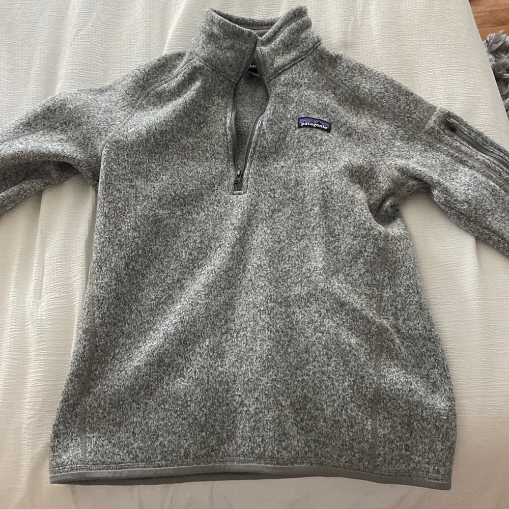 Womens Gray Patagonia Pullover